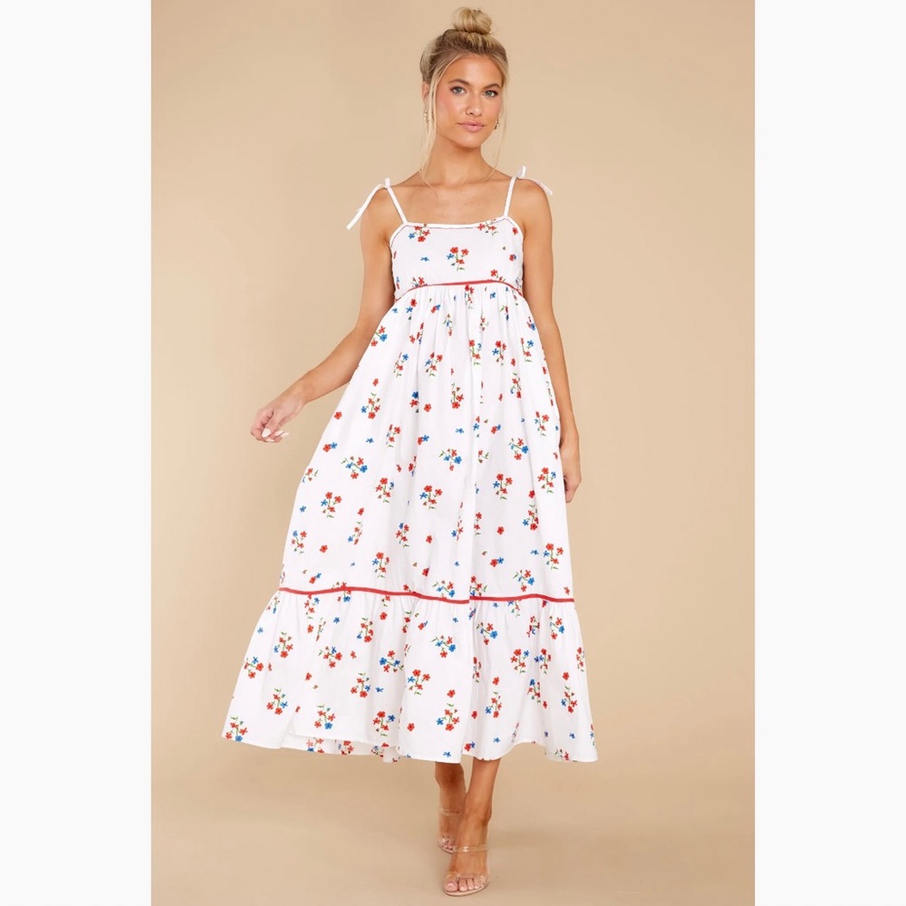 New Olivia James The Label Malin Hampton Floral Dress